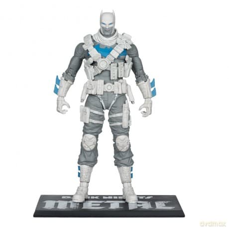 DC Multiverse Action Figure The Grim Knight (Dark Nights Metal) (Black & White Accent Edition) (Gold Label) 18 cm