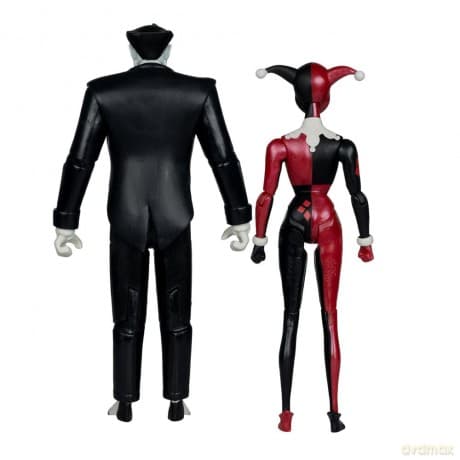 Batman: The Animated Series DC Direct Action Figures Harley Quinn & The Joker (Mad Love) (Gold Label) 18 cm
