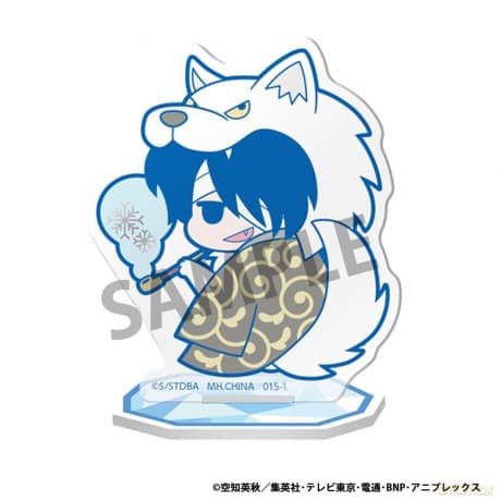 Gintama Acrylic Figure Prince Hata & Animals of Ice 6 cm Display (6)
