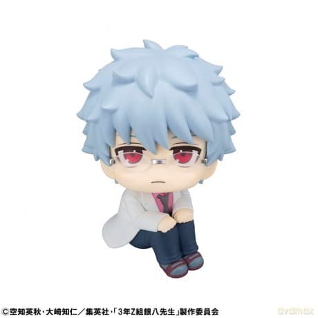 3-Z Ginpachi Sensei Look Up PVC Statue Ginpachi Sakata 11 cm