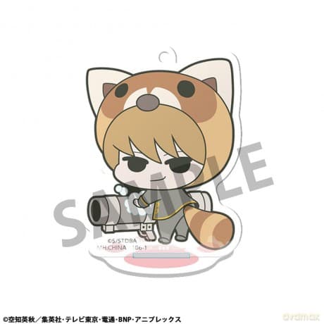 Gintama Acrylic Figure Prince Hata & Animal Paradise 6 cm Display (6)