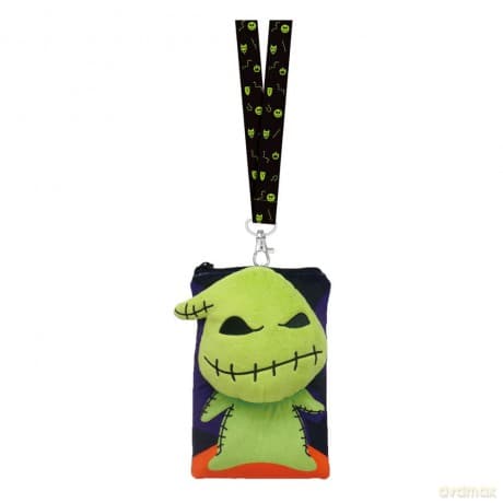 The Nightmare Before Christmas Lanyard with Pouch Card Holder Oogie Boogie