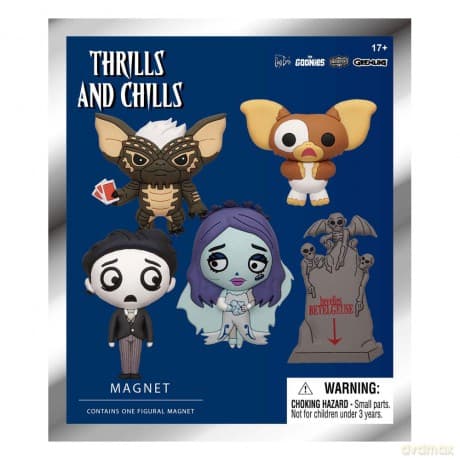 Thrills and Chills 3D 3D Magnets Series 1 Display (12)