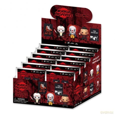 Warner Brothers 3D 3D Magnets Horror Series 1 Display (12)