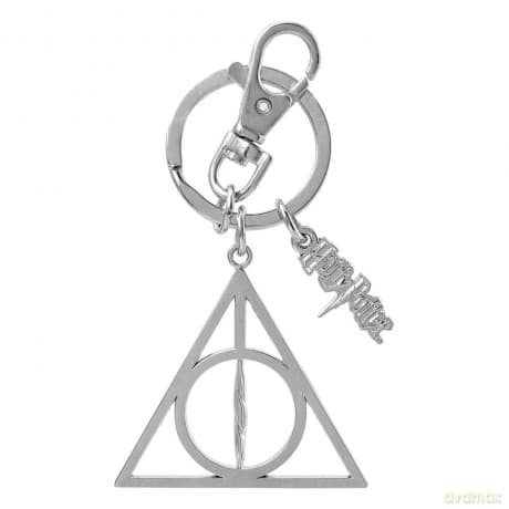 Harry Potter Metal Keychain Deathly Hollow