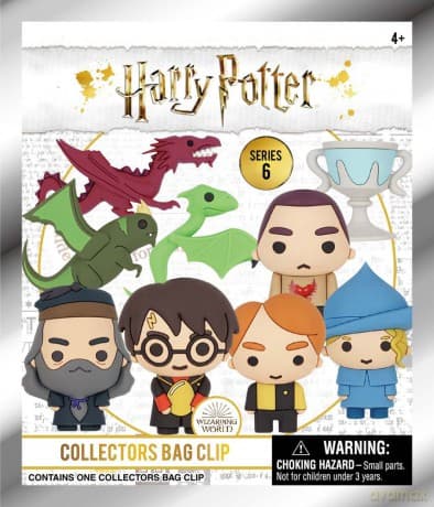 Harry Potter 3D PVC Bag Clips Series 6 Display (24)
