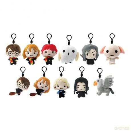Harry Potter Plush Bag Clips Display (24)
