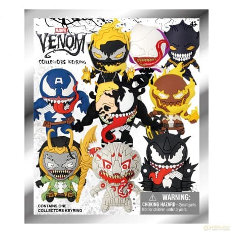 Venom 3D PVC Bag Clips Series 1 Display (24)