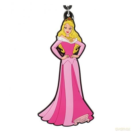 Disney Princess Soft Touch PVC Bag Clip Aurora