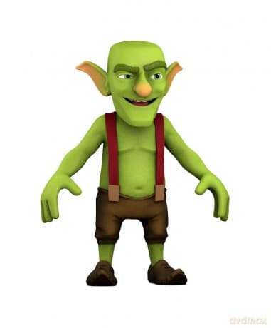 World of Clash Minix Figure Goblin 12 cm