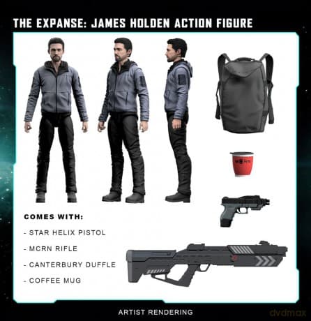 The Expanse Action Figure James Holden 20 cm