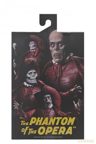 The Phantom of the Opera (1925) Action Figure Phantom of the Opera "Masque of the Red Death" 18 cm