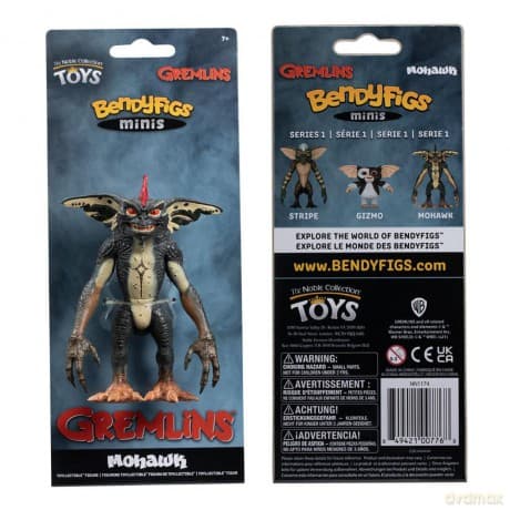 Gremlins Bendyfigs Bendable Mini Figure Mohawk 11 cm