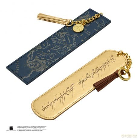 The Lord of the Rings Bookmarks 2-Pack Middle Earth and Elven script