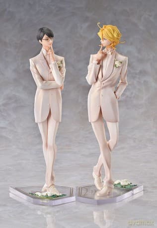 Doukyusei PVC Statues 2-Pack 1/7 Hikaru Kusakabe & Licht Sajo: Wedding Ver. 24 cm
