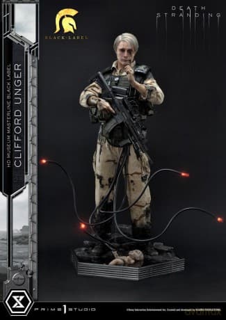 Death Stranding Statue 1/2 Clifford Unger Black Label 103 cm