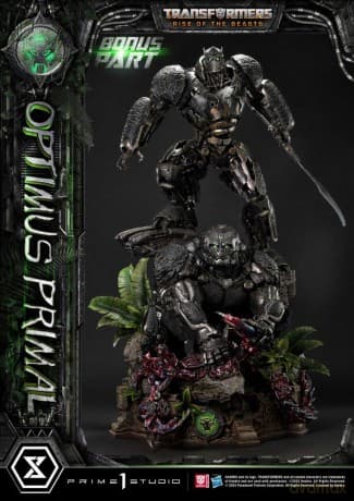 Transformers: Rise of the Beasts Museum Masterline Statue Optimus Primal Ultimate Bonus Version 72 cm