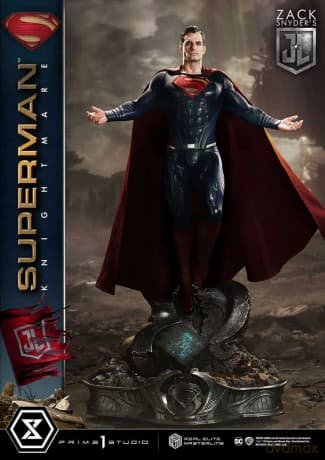Zack Snyder's Justice League Real Elite Masterline Series Statue 1/3 Superman Knightmare Color Edition 95 cm