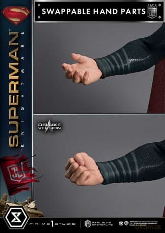 Zack Snyder's Justice League Real Elite Masterline Series Statue 1/3 Superman Knightmare Color Edition Deluxe Ver. 95 cm