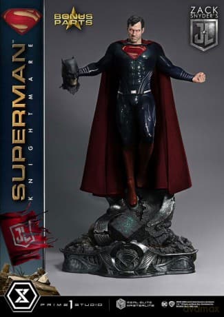 Zack Snyder's Justice League Real Elite Masterline Series Statue 1/3 Superman Knightmare Color Edition Deluxe Bonus Ver. 95 cm