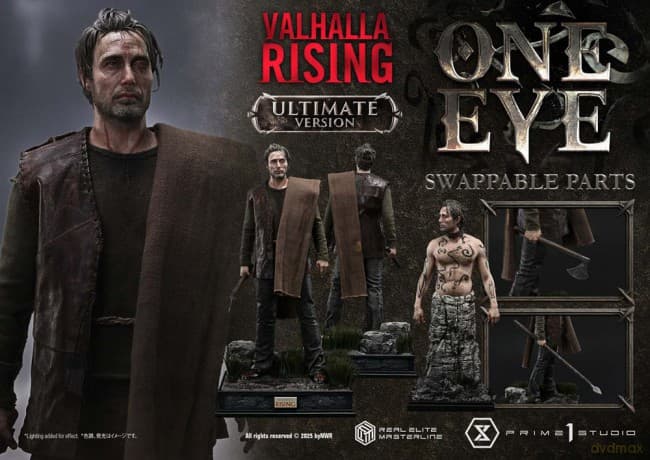 Valhalla Rising Real Elite Masterline Series Statue 1/4 One Eye Ultimate Bonus Version 57 cm