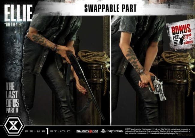 The Last of Us Part II Ultimate Premium Masterline Series Statue 1/4 Ellie "The Theater" Bonus Version 58 cm