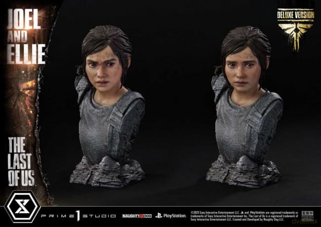 The Last of Us Part I Ultimate Premium Masterline Series Statue Joel & Ellie Deluxe Bonus Version (The Last of Us Part I) 73 cm