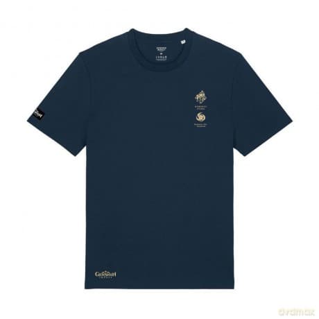 Genshin Impact T-Shirt Kamisato Ayaka Frostlake Heron Size S