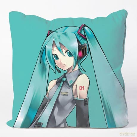 Vocaloid Pillow Case Hatsune Miku 50 x 50 cm