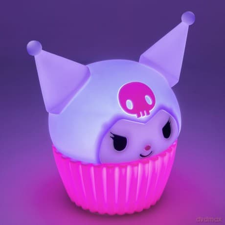 Sanrio Squishy Glo Silicon Light Kuromi 15 cm