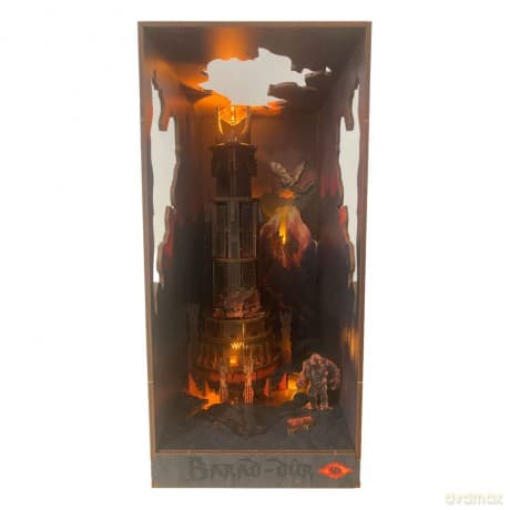The Lord of the Rings Tiny Adventures Book Nook Mini Diorama Barad-Dur 23 cm