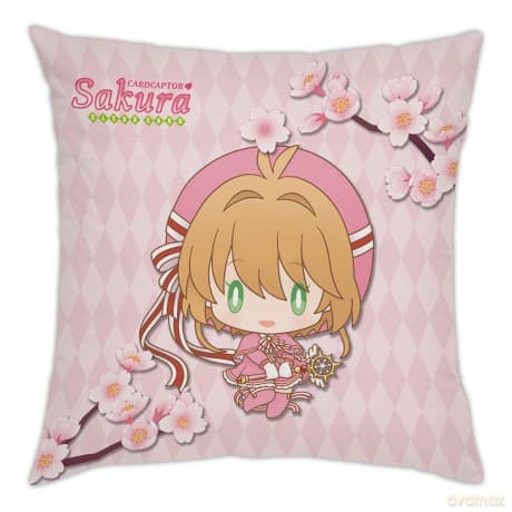 Cardcaptor Sakura Clear Card Pillow Sakura & Kero-chan 35 x 35 cm