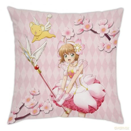 Cardcaptor Sakura Clear Card Pillow Blooming Spring 35 x 35 cm