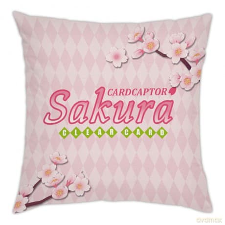 Cardcaptor Sakura Clear Card Pillow Blooming Spring 35 x 35 cm