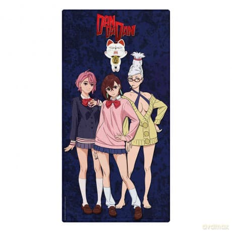 Dandadan Towel Momo, Aira, Seiko 150 x 75 cm