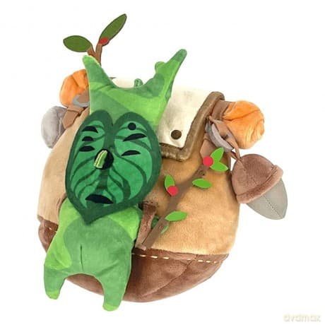 The Legend of Zelda: Tears of the Kingdom Plush Figure ZP04 Korok with Backpack Brown 17 cm
