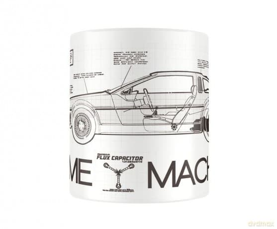 Back to the Future Mug Time Machine