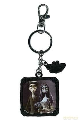 Corpse Bride Metal Keychain Wedding 7 cm