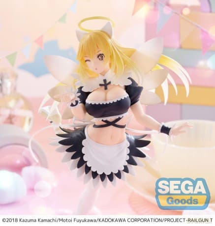 A Certain Scientific Railgun T Luminasta PVC Statue Misaki Shokuhou Fallen Angel Maid 20 cm