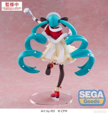 Character Vocal Series 01: Hatsune Miku Luminasta PVC Statue Hatsune Miku Christmas 2025 20 cm