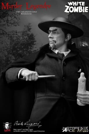 White Zombie Statue 1/4 Murder Legendre Monotone Ver. 52 cm