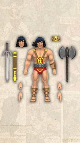 Conan the Barbarian Ultimates Action Figure Kull The Conqueror 18 cm