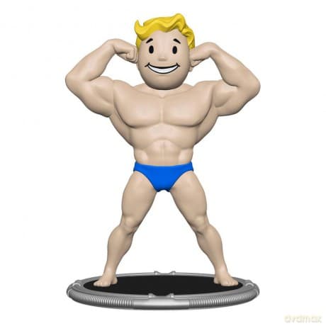 Fallout Mini Figures 2-Pack Set E Raider & Vault Boy (Strong) 7 cm