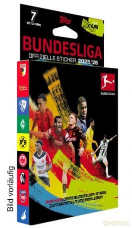 Bundesliga 2025/26 Sticker Collection Eco Pack