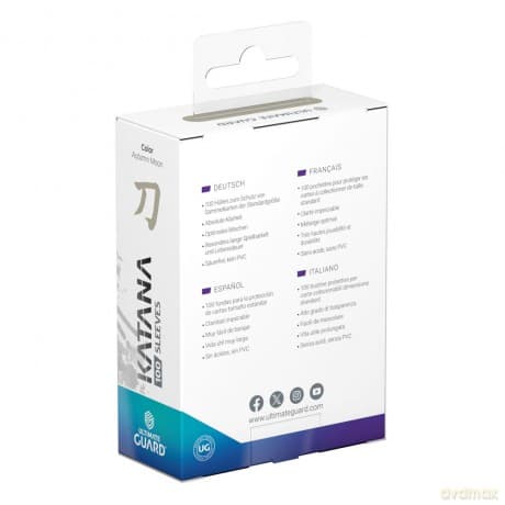 Ultimate Guard Katana Sleeves Standard Size (100) - Autumn Moon