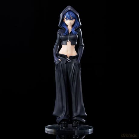 Gridman Universe Zozo Black Collection Statue PVC Rikka Takarada 24 cm