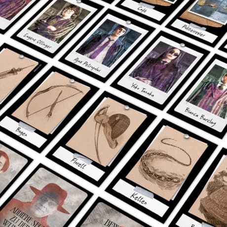 Wednesday Board Game Clue *German Version*