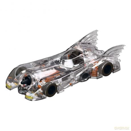 Batman 1989 Super Cyborg Vehicle Batmobile 1989 (Clear) 35 cm