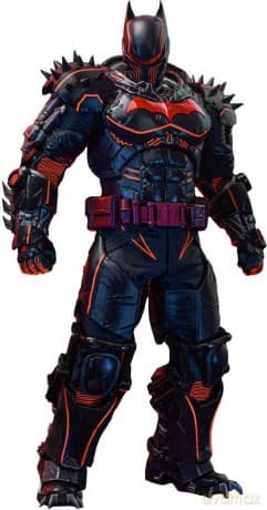 Batman Arkham Origins Videogame Masterpiece Action Figure 1/6 XE Suit Hellbat Version Hot Toys Exclusive 33 cm