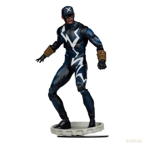 DC Multiverse Action Figure Static Shock (Trial by Fire) (Gold Label) 18 cm